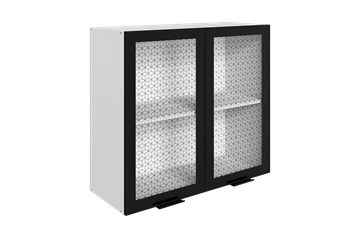 Навесной кухонный шкаф Стоун L800 Н720 (2 дв. рам.) в Тамбове