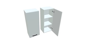 Навесной кухонный шкаф В9 40, Белое гладкое Ламарти/Белый в Тамбове