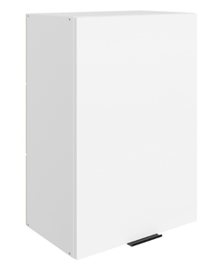 Шкаф навесной Стоун L500 Н720 (1 дв. гл.) (белый/джелато софттач) в Тамбове