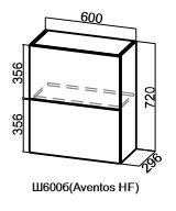 Кухонный шкаф барный Модус, Ш600б/720, (Aventos HF), галифакс в Тамбове - предосмотр