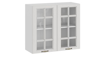 Кухонный навесной шкаф Лина 1В8С (Белый/Белый) в Тамбове - предосмотр