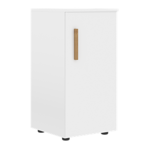 Шкаф колонна низкий с глухой правой дверью FORTA Белый FLC 40.1 (R) (399х404х801) в Тамбове
