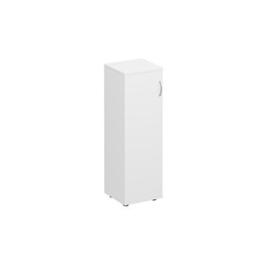 Шкаф для документов средний узкий закрытый Комфорт КФ, белый премиум (40x38x123) К.359 БП в Тамбове