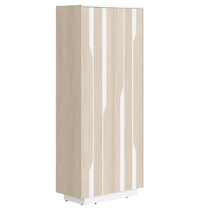 Шкаф для одежды LINE Дуб-светлый-белый СФ-574401 (900х430х2100) в Тамбове