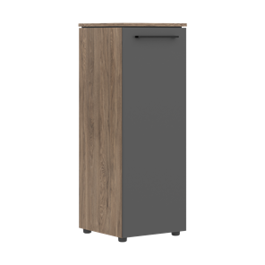 Средний шкаф колонна с глухой дверью MORRIS TREND Антрацит/Кария Пальмира MMC 42.1 (429х423х821) в Тамбове
