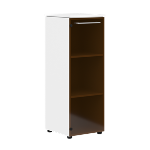 Шкаф колонна MORRIS Дуб Базель/Белый MMC 42 (429х423х1188) в Тамбове