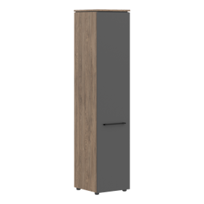 Колонна с  глухой дверью высокая MORRIS TREND Антрацит/Кария Пальмира MHC 42.1 (429х423х1956) в Тамбове