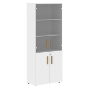 Шкаф комбинированный FORTA Белый FHC 80.2(Z) (798х404х1965) в Тамбове