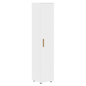 Шкаф колонна высокий с глухой дверью FORTA Белый FHC 40.1 (L/R) (399х404х1965) в Тамбове