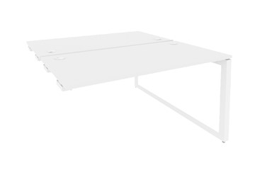Стол приставной к тумбе O.MO-D.SPR-3.7 Белый/Белый бриллиант в Тамбове