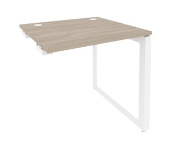 Приставной стол к тумбе O.MO-SPR-0.7 Белый/Дуб Аттик в Тамбове
