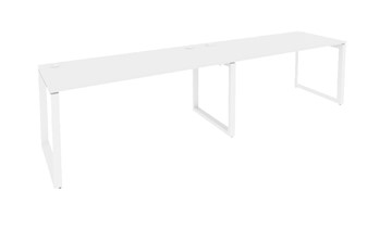 Письменный стол O.MO-RS-2.4.7, Белый/Белый бриллиант в Тамбове