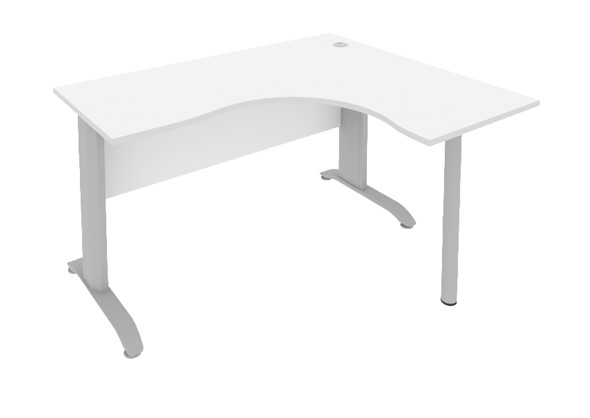 Письменный стол ПЛ.СА-3 Пр 1400х1200х755 Белый в Тамбове - изображение