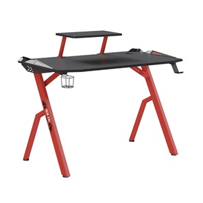Геймерский стол SKILL CTG-001, (1200х600х750), Черный/ Красный в Тамбове