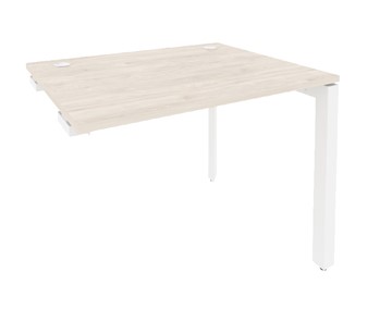 Приставной стол к тумбе O.MP-SPR-1.8 Белый/Денвер светлый в Тамбове