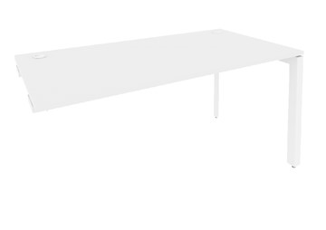 Стол приставной O.MP-SPR-4.8 Белый/Белый бриллиант в Тамбове