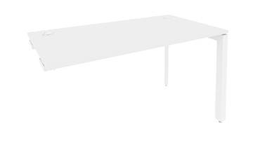 Стол приставка O.MP-SPR-3.7 Белый/Белый бриллиант в Тамбове