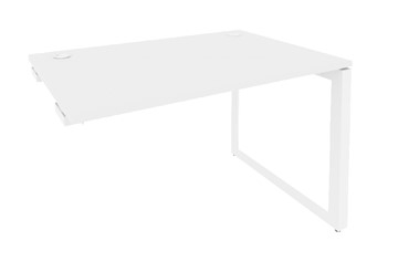 Стол приставной O.MO-SPR-4.8 Белый/Белый бриллиант в Тамбове