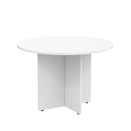 Круглый стол IMAGO ПРГ-1  1100х1100х755 Белый в Тамбове - изображение