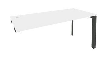 Приставной стол к тумбе O.MP-SPR-4.7 Антрацит/Белый бриллиант в Тамбове