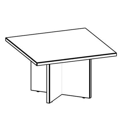 Конференц-стол ТСТ 1212 Z (1200x1200x750) в Тамбове - изображение