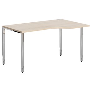 Письменный стол для персонала правый XTEN GLOSS  Бук Тиара  XGCET 149.1 (R) (1400х900х750) в Тамбове