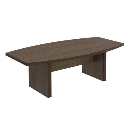 Стол для совещаний Mark, орех тоскана, фигурный (240х120х76) МК 150 в Тамбове - изображение
