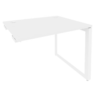 Приставной стол к тумбе O.MO-SPR-1.8 Белый/Белый бриллиант в Тамбове