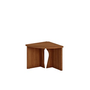 Секция угловая стола в переговорную Престиж, темный орех, 83x83x75, ТЖ 476 ТО в Тамбове