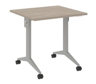 Складной стол X.M-0.7, Металл серый/Дуб Аттик в Тамбове