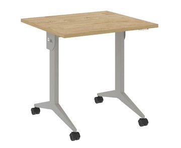 Мобильный стол X.M-1.7, Металл серый/Тиквуд светлый в Тамбове