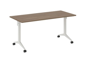 Складной стол X.M-4.7, Металл белый/Дуб Аризона в Тамбове