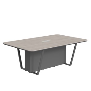 Стол для заседаний LINE Дуб-серый-антрацит СФ-571722.1 (2200х1340х754) в Тамбове