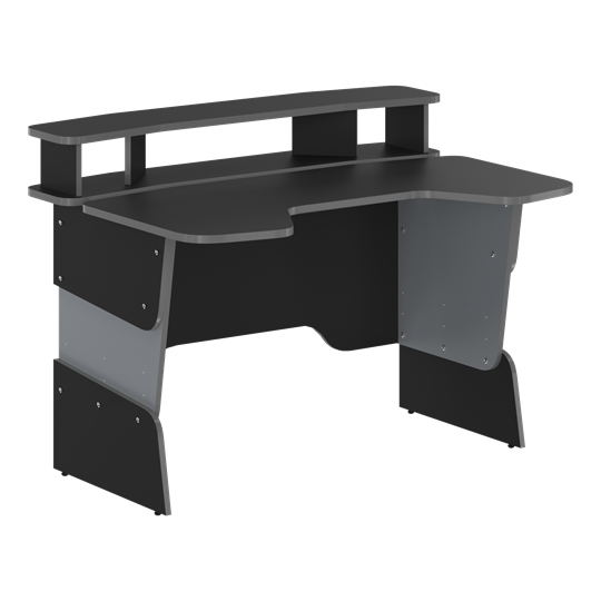 Геймерский стол SKILLL STG 1390,  Антрацит/ Металлик в Тамбове - изображение 1