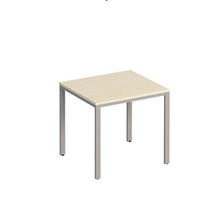 Стол письменный на металлокаркасе Комфорт МП2, дуб шамони (84.4x75x75) К 180 в Тамбове