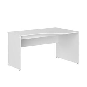 Письменный стол SIMPLE SET-1600 R правый 1600х900х760, белый в Тамбове