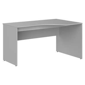 Офисный стол SIMPLE SET-1600 R правый 1600х900х760 серый в Тамбове