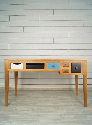 Письменный стол Aquarelle Birch с 6 ящиками (RE-12ETG/4) в Тамбове - изображение