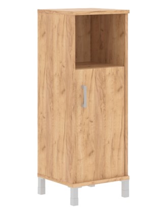 Шкаф Born В 421.2 R правый колонка средняя с глухой малой дверью 475х450х1286 мм, Дуб Бофорд в Тамбове - изображение