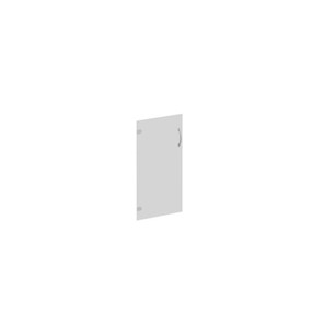 Дверь стеклянная низкая прозрачная Комфорт 40x0.4x76 (1шт.) К 621 в Тамбове
