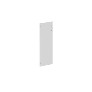 Дверь стеклянная средняя прозрачная Комфорт 40x0.4x116 (1шт.) К 623 в Тамбове