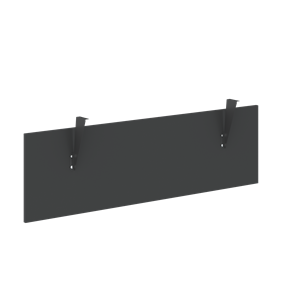 Фронтальная подвесная панель FORTA Черный Графит-Черный Графит-Бук FDST 1340 (1380х18х404) в Тамбове