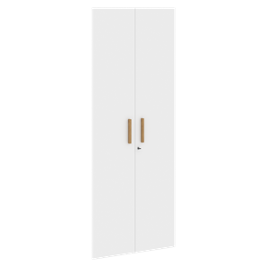 Высокие двери для шкафов с замком FORTA Белый FHD 40-2(Z)  (794х18х1932) в Тамбове