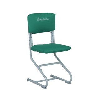 Комплект чехлов на спинку и сиденье стула СУТ.01.040-01 Зеленый, ткань Оксфорд в Тамбове