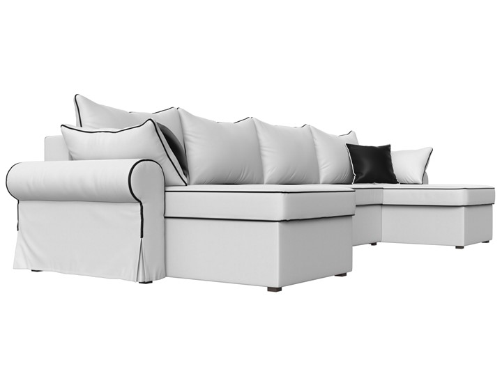 П-образный диван Элис, Белый (экокожа) в Тамбове - изображение 4