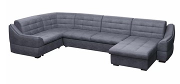 Большой диван с оттоманкой и креслом Антарес 1 ПДУ New в Тамбове - предосмотр
