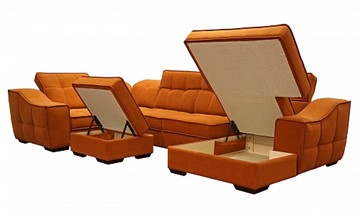 Угловой диван N-11-M (П1+ПС+УС+Д2+Д5+П1) в Тамбове - предосмотр 2
