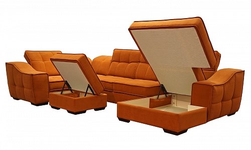 Угловой диван N-11-M (П1+ПС+УС+Д2+Д5+П1) в Тамбове - изображение 2