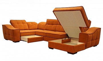 Угловой диван N-11-M (П1+ПС+УС+Д2+Д5+П1) в Тамбове - предосмотр 1