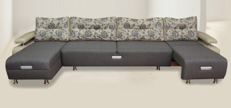 П-образный диван Престиж-15 микс в Тамбове - изображение 1